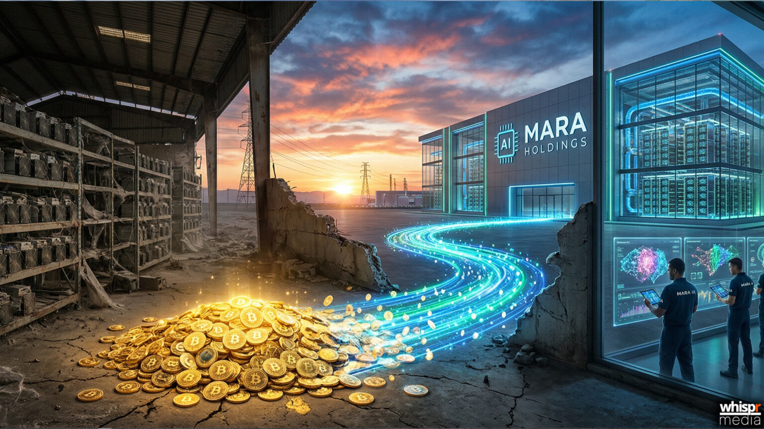 MARA Holdings: un giro estratégico hacia la IA · WHISPR