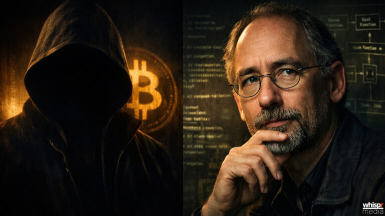 NYT señala a Adam Back como Satoshi Nakamoto · WHISPR