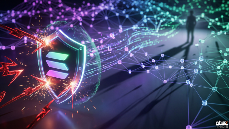 Solana refuerza la seguridad de su ecosistema DeFi · WHISPR