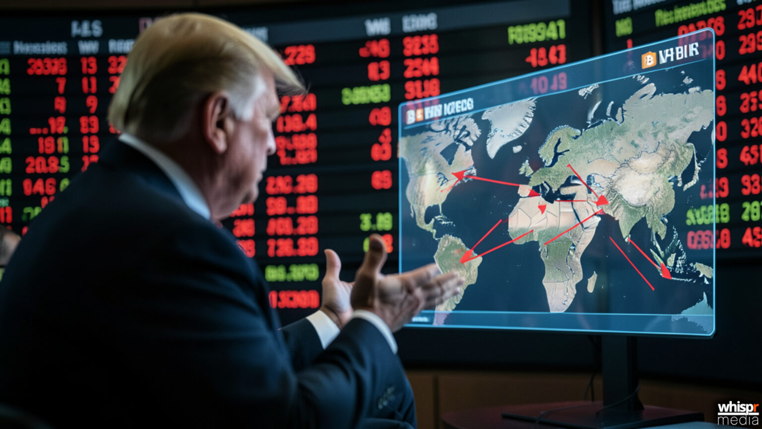 Trump rechaza paz Irán: Impacto en mercados y Bitcoin · WHISPR